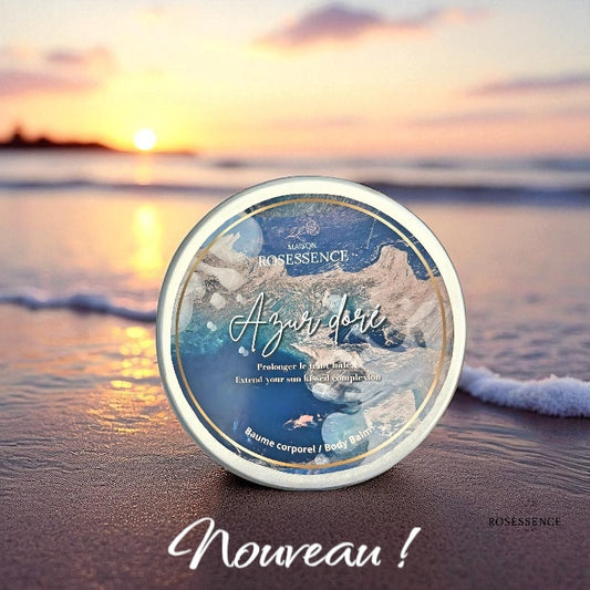 Baume Corps Azure Doré  Nouveauté !