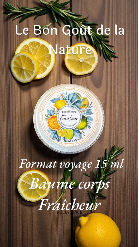 Baume Fraîcheur format voyage 15 ml