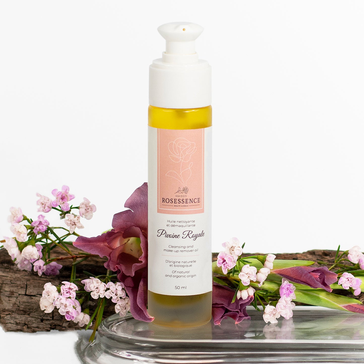 Huile nettoyante Pivoine Royale
