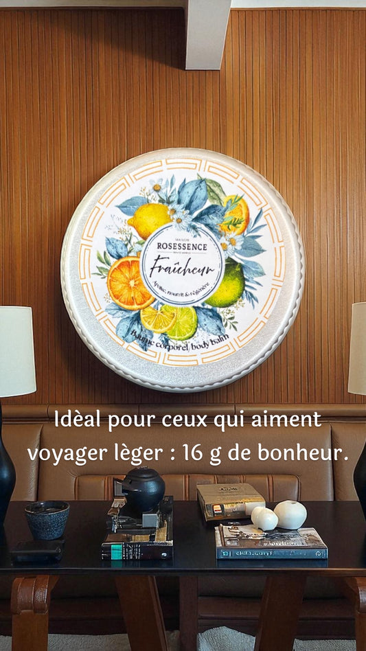 Baume Fraîcheur format voyage 16 g