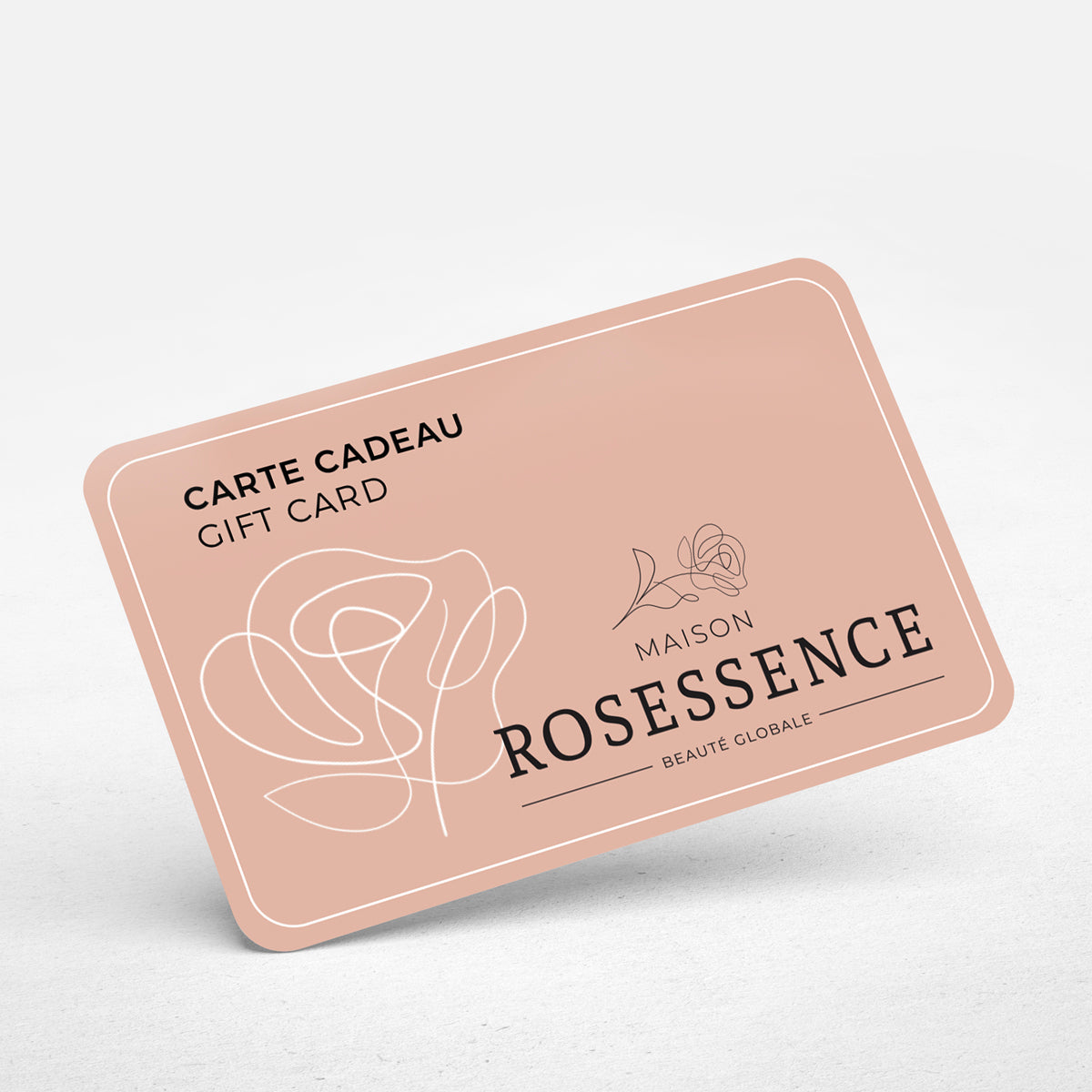 Carte cadeau Maison Rosessence